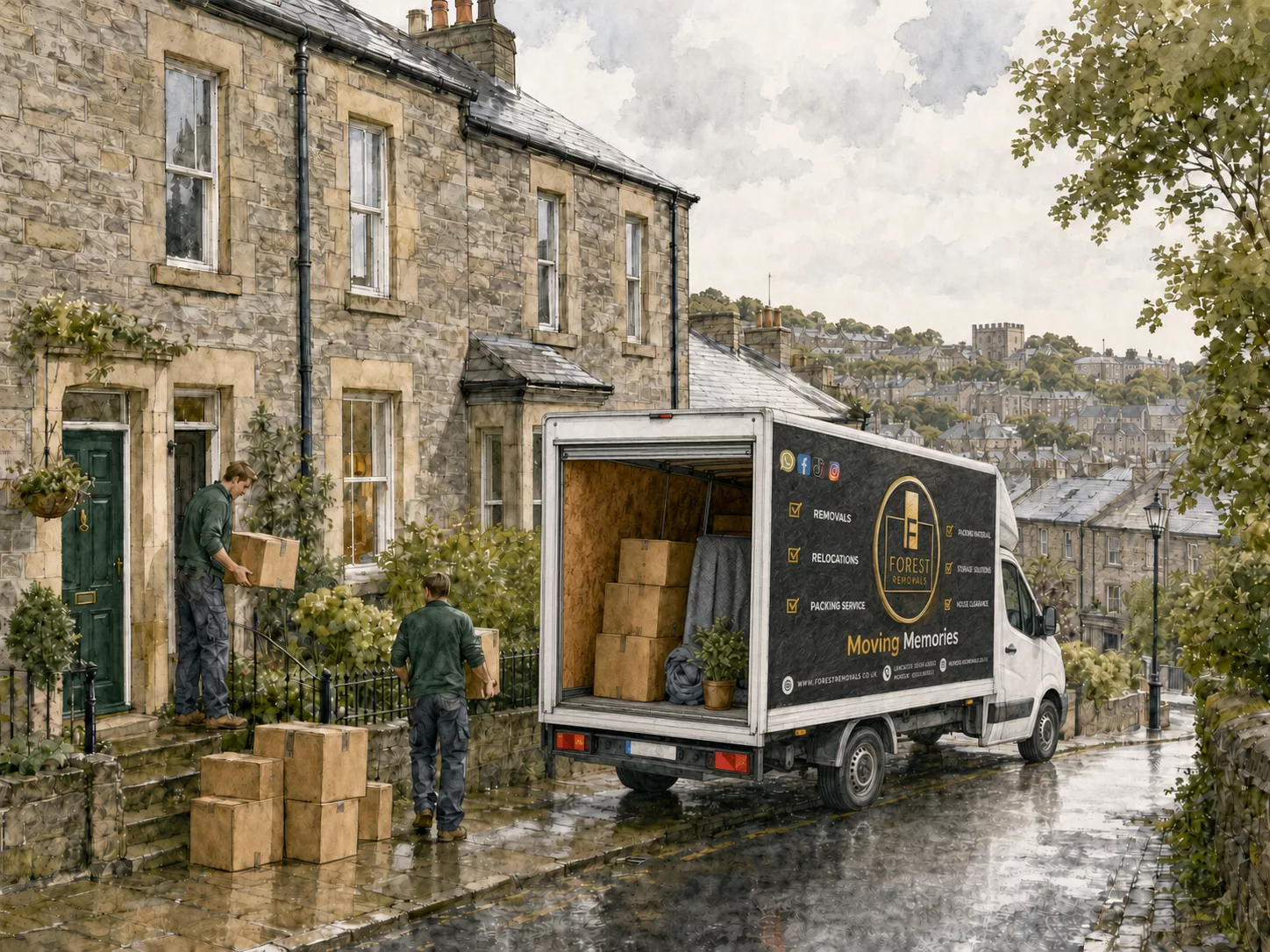 moving house in Lancaster